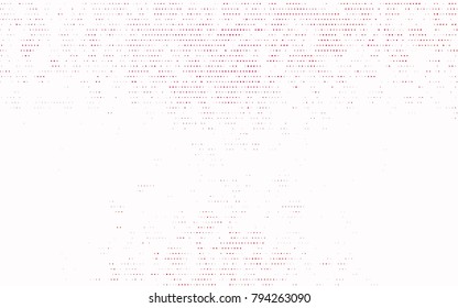 Dark Pink vector abstract pattern with circles. Geometry template for your business design. Background with colored spheres.