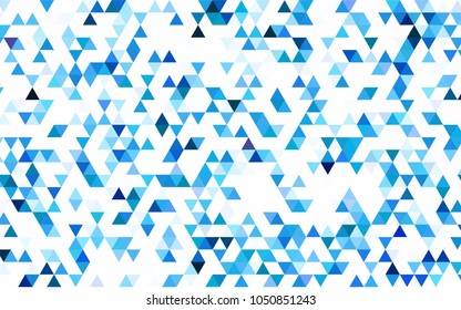 Dark Pink vector abstract polygonal pattern. Colorful illustration in abstract style with gradient. A new texture for your design.