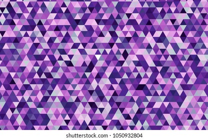 Dark Pink vector abstract polygonal background. An elegant bright illustration with gradient. Brand-new style for your business design.