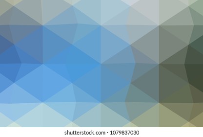Dark Pink vector abstract polygonal pattern. Shining polygonal illustration, which consist of triangles. The best triangular design for your business.