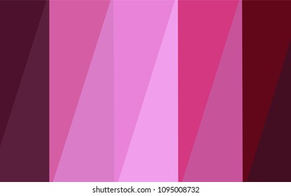 Dark Pink vector abstract polygonal template. Triangular geometric sample with gradient.  The polygonal design can be used for your web site.