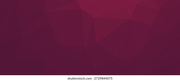 Textura poligonal abstrata de vetor rosa escuro. Ilustração abstrata geométrica moderna com gradiente. Um design completamente novo para a sua empresa.