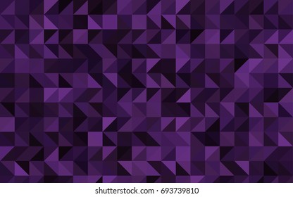 Dark Pink vector abstract polygonal background. Modern geometrical abstract illustration with gradient. A completely new template for your business design.