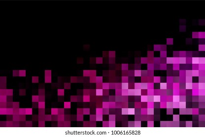 Dark Pink vector abstract textured polygonal background. Blurry rectangular design. The pattern with repeating rectangles can be used for background.