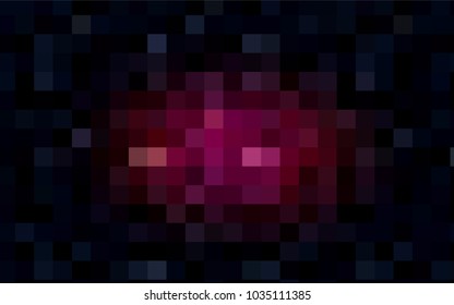 Dark Pink vector abstract textured polygonal background. Blurry rectangular design. The pattern with repeating rectangles can be used for background.