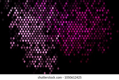 Dark Pink vector abstract textured polygonal background. Blurry rectangular design. The pattern with repeating rectangles can be used for background.