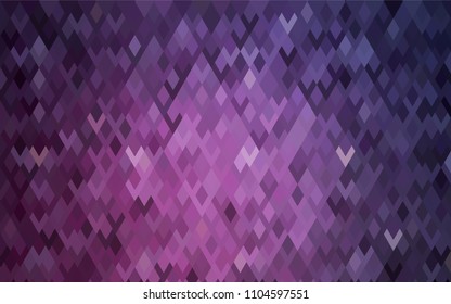Dark Pink vector abstract textured polygonal background. Blurry rectangular design. The pattern with repeating rectangles can be used for background.