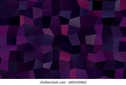 Dark Pink vector abstract textured polygonal background. Blurry rectangular design. The pattern with repeating rectangles can be used for background.