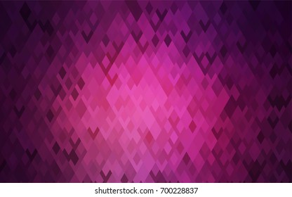 Dark Pink vector abstract textured polygonal background. Blurry rectangular design. The pattern with repeating rectangles can be used for background.