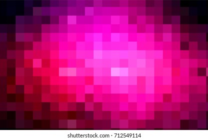 Dark Pink vector abstract textured polygonal background. Blurry rectangular design. The pattern with repeating rectangles can be used for background.