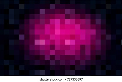 Dark Pink vector abstract textured polygonal background. Blurry rectangular design. The pattern with repeating rectangles can be used for background.