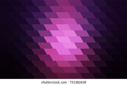 Dark Pink vector abstract textured polygonal background. Blurry rectangular design. The pattern with repeating rectangles can be used for background.