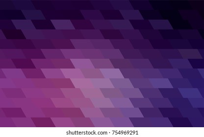 Dark Pink vector abstract textured polygonal background. Blurry rectangular design. The pattern with repeating rectangles can be used for background.