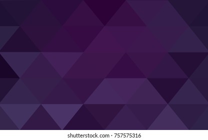 Dark Pink vector abstract textured polygonal background. Blurry triangle design. Pattern can be used for background.
