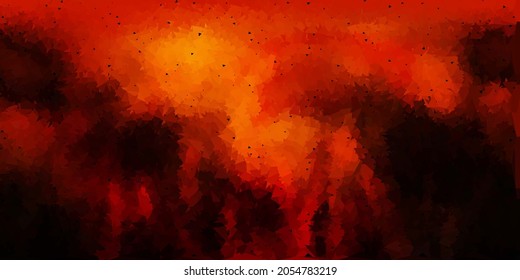 Dunkelrosa, Vektorgrafik abstraktes Dreiecksmuster. Dekorative farbige Illustration mit abstrakten Dreiecken. Kluges Muster für Websites.