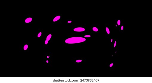 Dark Pink vector backdrop with abstract shapes. Colorful chaotic forms with gradient in modern style. Background for a cell phone.