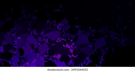 Dark pink vector backdrop with chaotic shapes. Colorful illustration with simple gradient shapes. Simple illustration for your web site.