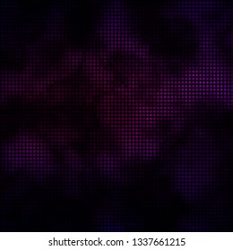 Dark Pink vector backdrop with circles. Glitter abstract illustration with colorful drops. Pattern for business ads.