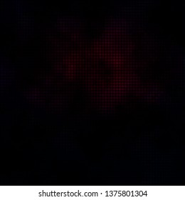 Dark Pink vector backdrop with circles. Illustration with set of shining colorful abstract spheres. Design for your commercials.