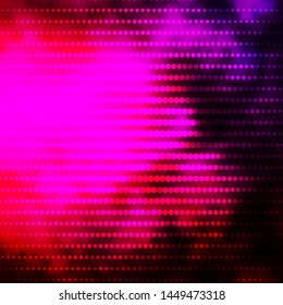 Dark Pink vector backdrop with circles. Colorful illustration with gradient dots in nature style. Design for your commercials.