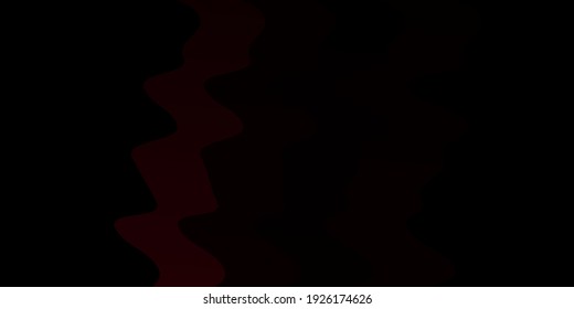 Dark Pink vector backdrop with circular arc. Colorful illustration, which consists of curves. Pattern for ads, commercials.