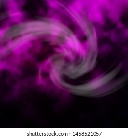Dark Pink vector backdrop with cumulus. Illustration in abstract style with gradient clouds. Colorful pattern for appdesign.