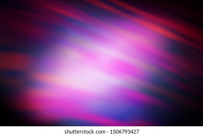 Dark Pink vector backdrop with curved lines. A shining illustration, which consists of curved lines. Abstract style for your business design.