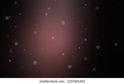 Dark Pink vector backdrop with dots. Beautiful colored illustration with blurred circles in nature style. New design for ad, poster, banner of your website.