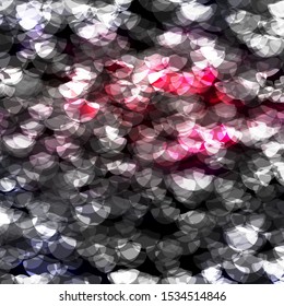 Dark Pink vector backdrop with dots. Abstract illustration with colorful spots in nature style. Pattern for wallpapers, curtains.