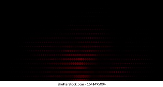 Dark Pink vector backdrop with dots. Modern abstract illustration with colorful circle shapes. Pattern for websites.