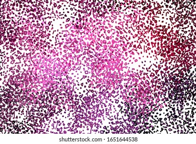 Dark Pink vector backdrop with memphis shapes. Illustration with colorful gradient shapes in abstract style. Background for a cell phone.