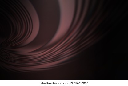 Dark Pink vector backdrop with wry lines. Modern gradient abstract illustration with bandy lines. Abstract style for your business design.