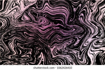 Dark Pink vector background with abstract circles. Shining crooked illustration in marble style. The best blurred design for your business.