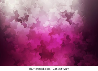 Dark Pink vector background with abstract shapes. Illustration with colorful gradient shapes in abstract style. Best smart design for your business.