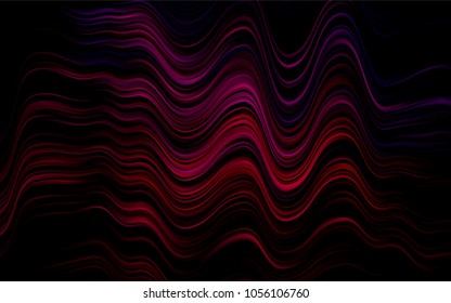 Dark Pink vector background with bent ribbons. A completely new color illustration in marble style. Pattern for your business design.