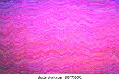 Dark Pink vector background with bubble shapes. A sample with blurred bubble shapes. Marble style for your business design.