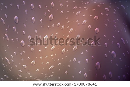 Dark Pink vector background with bubbles. Abstract illustration with colored bubbles in nature style. The pattern can be used for aqua ad, booklets.