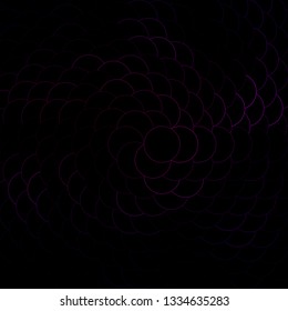 Dark Pink vector background with circles. Abstract colorful disks on simple gradient background. New template for your brand book.