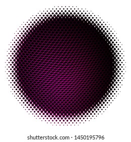 Dark Pink vector background with circles. Abstract colorful disks on simple gradient background. Pattern for websites, landing pages.