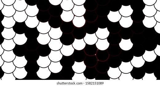 Dark Pink vector background with circles. Abstract decorative design in gradient style with bubbles. Design for your commercials.