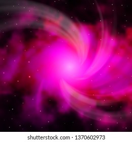 Dark Pink vector background with colorful stars. Colorful illustration with abstract gradient stars. Pattern for new year ad, booklets.