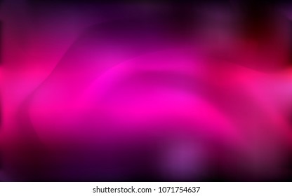 Dark Pink vector background with curved circles. Creative geometric illustration in marble style with gradient. Brand-new design for your ads, poster, banner.
