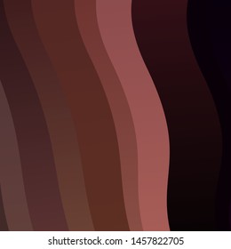Dark Pink vector background with curves. Colorful illustration in circular style with lines. Pattern for busines booklets, leaflets