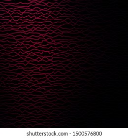 Dark Pink vector background with curves. Illustration in abstract style with gradient curved.  Pattern for websites, landing pages.