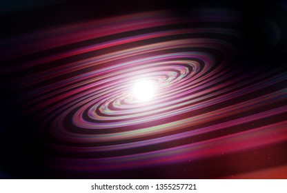 Dark Pink vector background with galaxy stars. Shining illustration with sky stars on abstract template. Pattern for astrology websites.