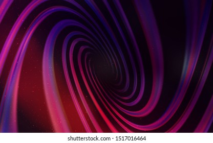 Dark Pink vector background with galaxy stars. Modern abstract illustration with Big Dipper stars. Template for cosmic backgrounds.