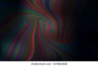 Dark Pink vector background with galaxy stars. Space stars on blurred abstract background with gradient. Best design for your ad, poster, banner.