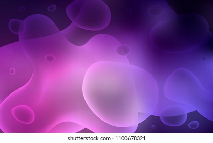 Dark Pink vector background with lamp shapes. Shining crooked illustration in memphis style. A new texture for your  ad, booklets, leaflets.