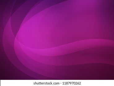 Dark Pink vector background with lamp shapes. A completely new color illustration in marble style. A completely new marble design for your business.