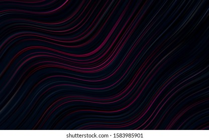 Dark Pink vector background with lamp shapes. Blurred geometric sample with gradient bubbles.  New composition for your brand book.